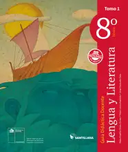 Portada de Lengua y Literatura – Octavo Básico | Texto del Estudiante MINEDUC – Descargar PDF · 2024