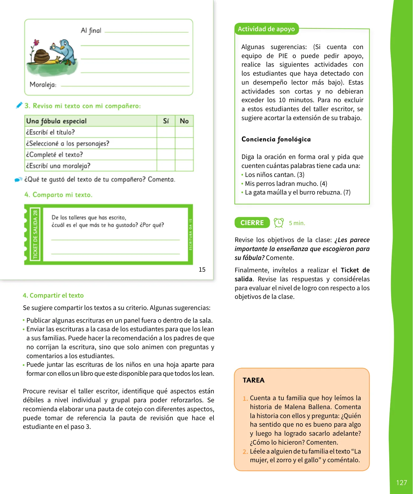 Miniatura página 128 de Lenguaje y Comunicación – Segundo Básico – Texto del Estudiante MINEDUC – Descargar PDF · 2024