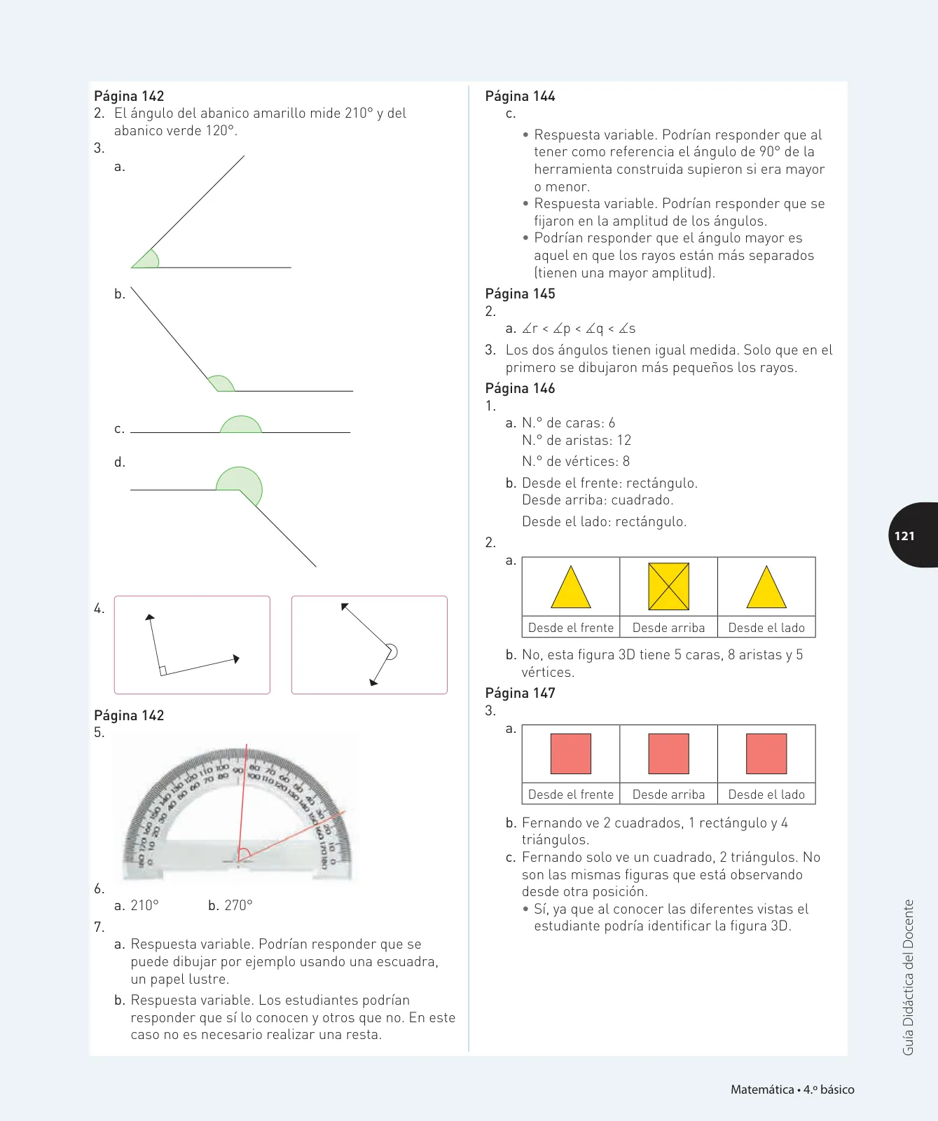 Página 310 de Matemática – Cuarto Básico | Texto del Estudiante MINEDUC – Descargar PDF · 2024