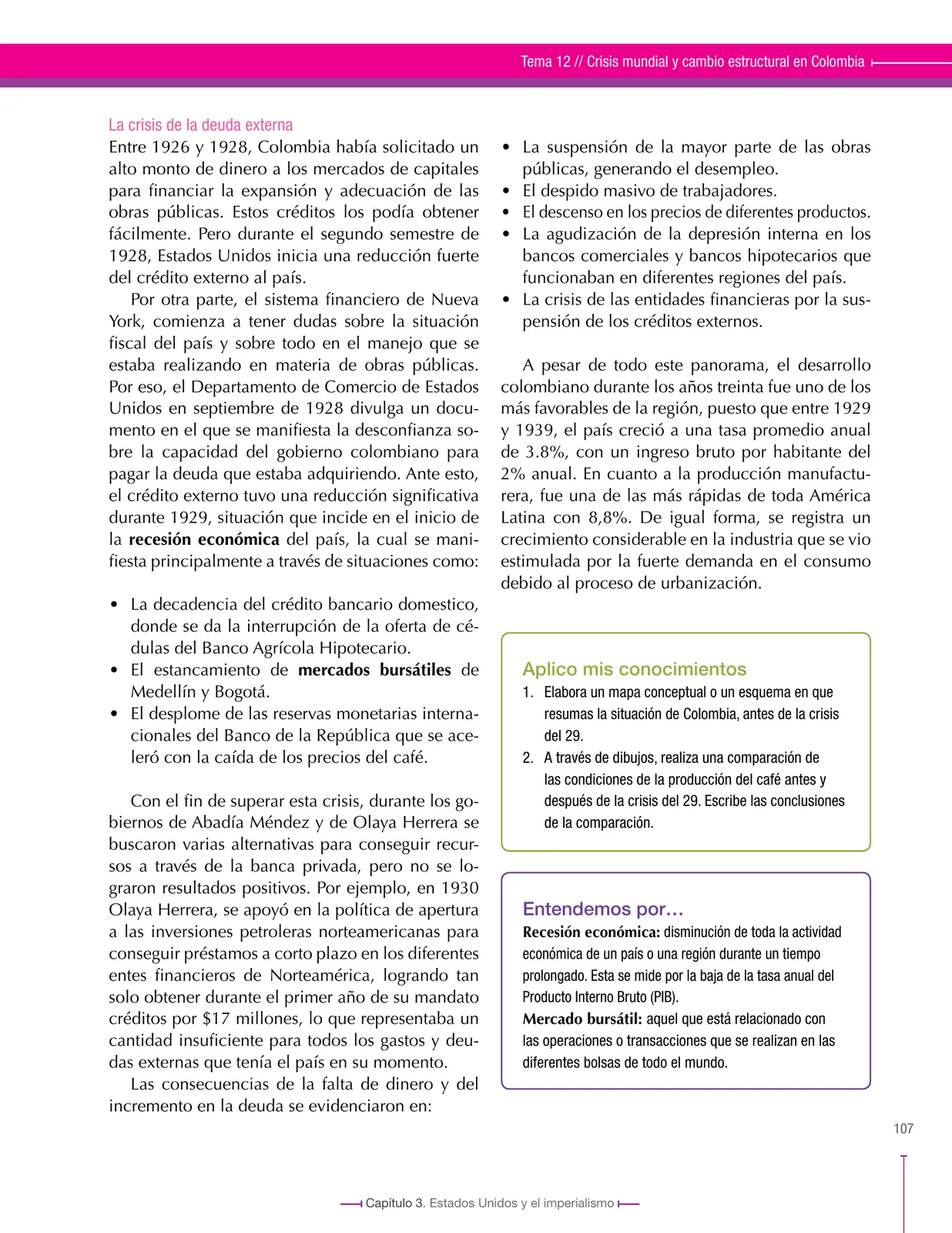 Miniatura página 107 de Ciencias Sociales 9° · Secundaria Activa