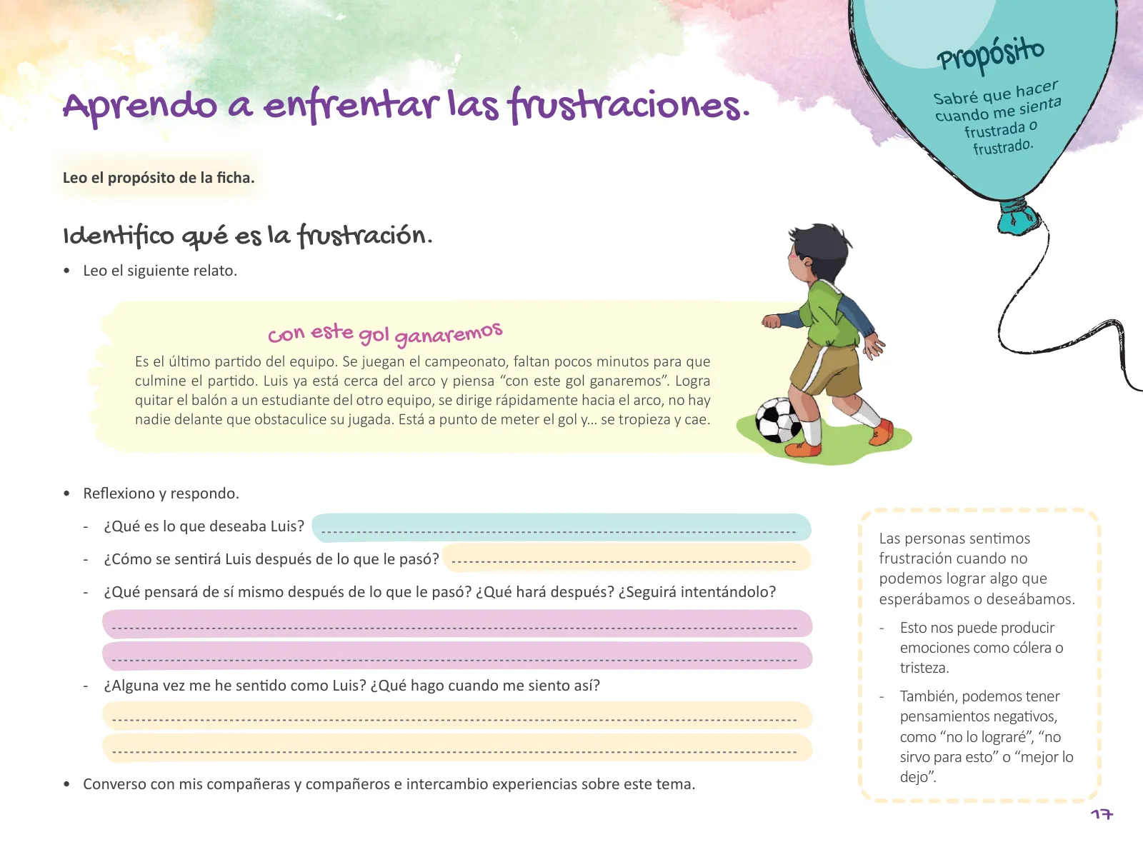Miniatura página 19 de Cuadernillo de Tutoría Sexto Grado Educación Primaria 2019 · 2019