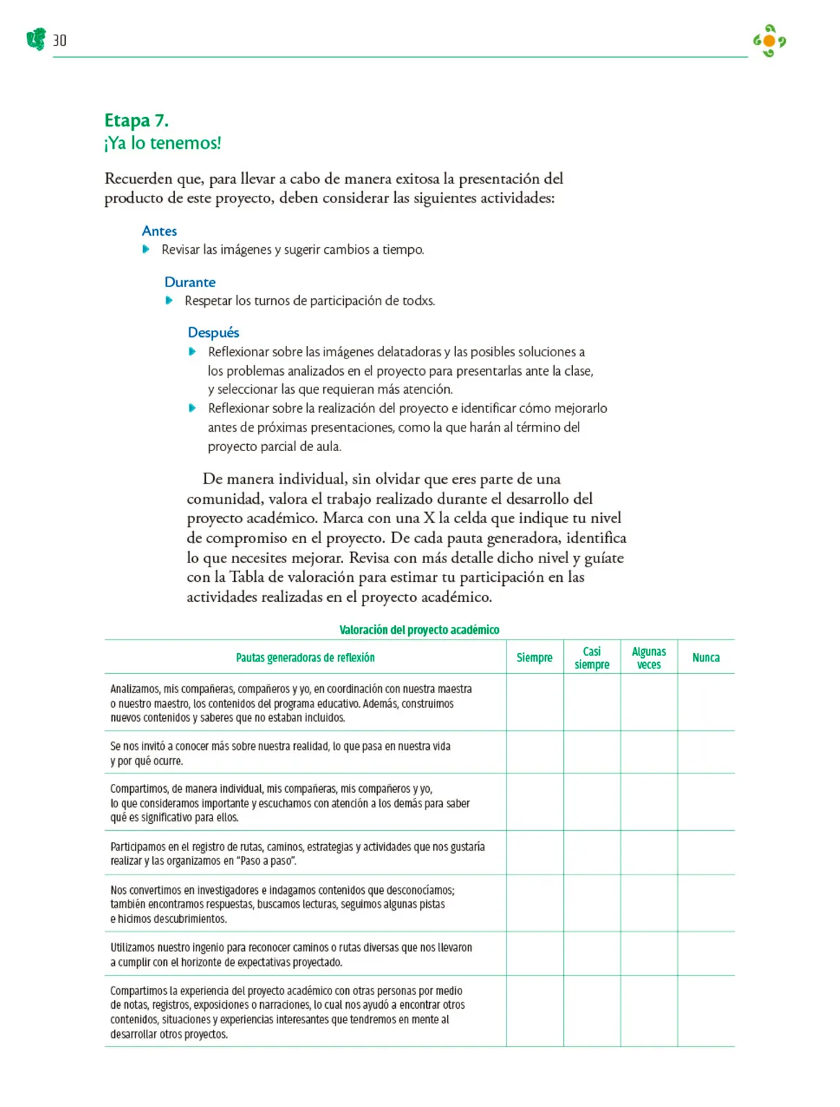 Miniatura página 31 de Colección Nanahuatzin. Nuestro libro de Proyectos.  Tomo III.  Libro de Educación Telesecundaria Grado 3°  Ciclo Escolar 2025 - 2026