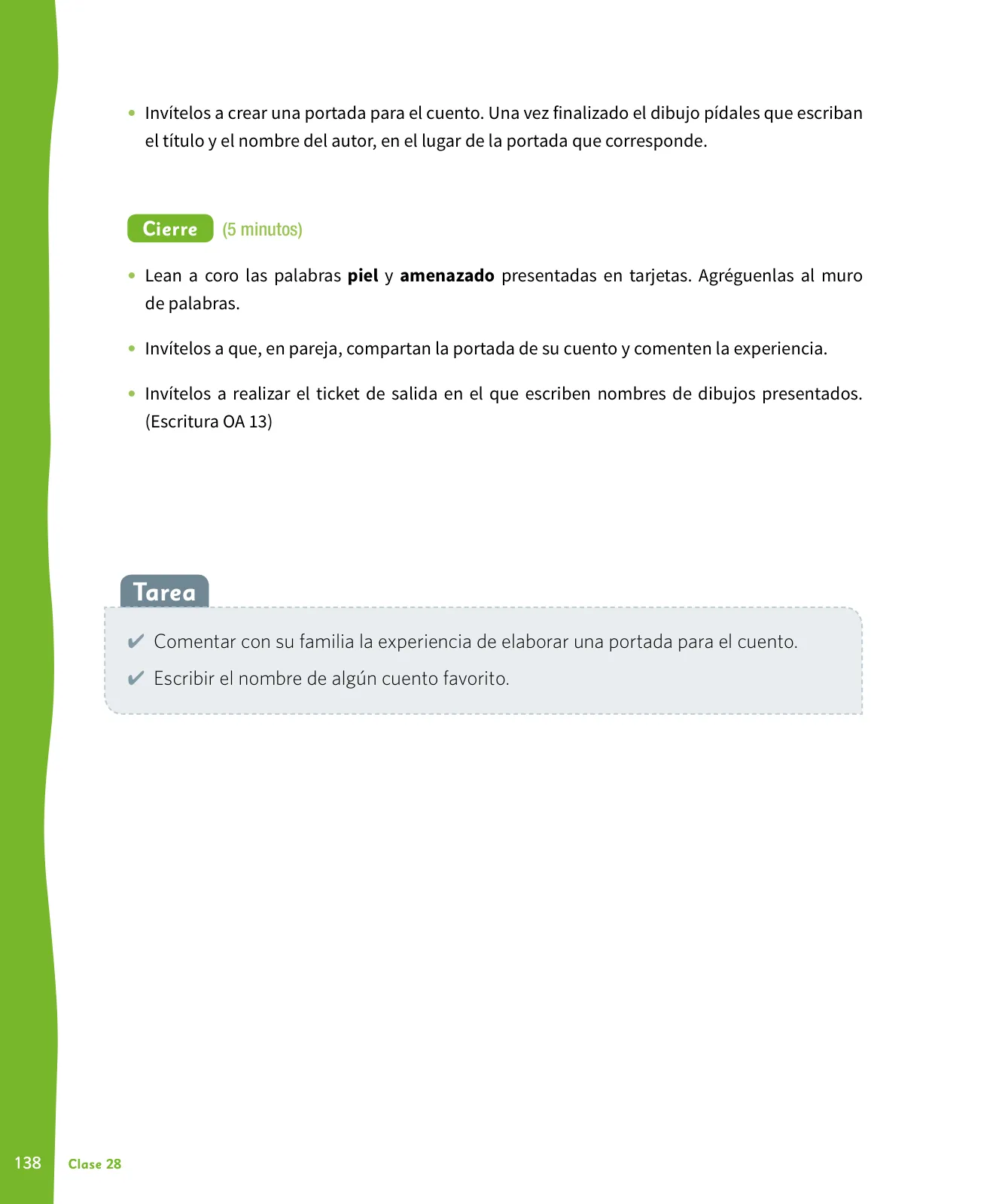 Miniatura página 139 de Lenguaje y Comunicación – Primero Básico | Texto del Estudiante MINEDUC – Descargar PDF · 2024