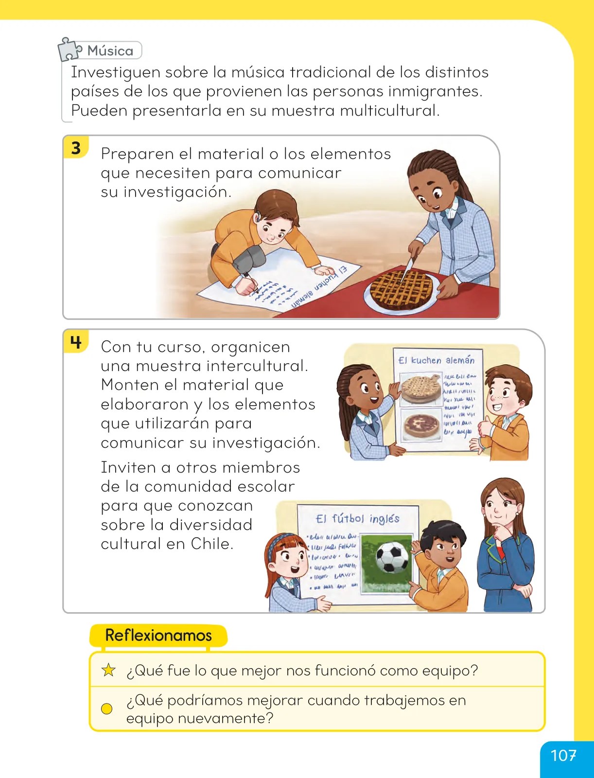Página 109 de Historia, Geografía y Ciencias Sociales – Segundo Básico – Texto del Estudiante MINEDUC – Descargar PDF · 2024