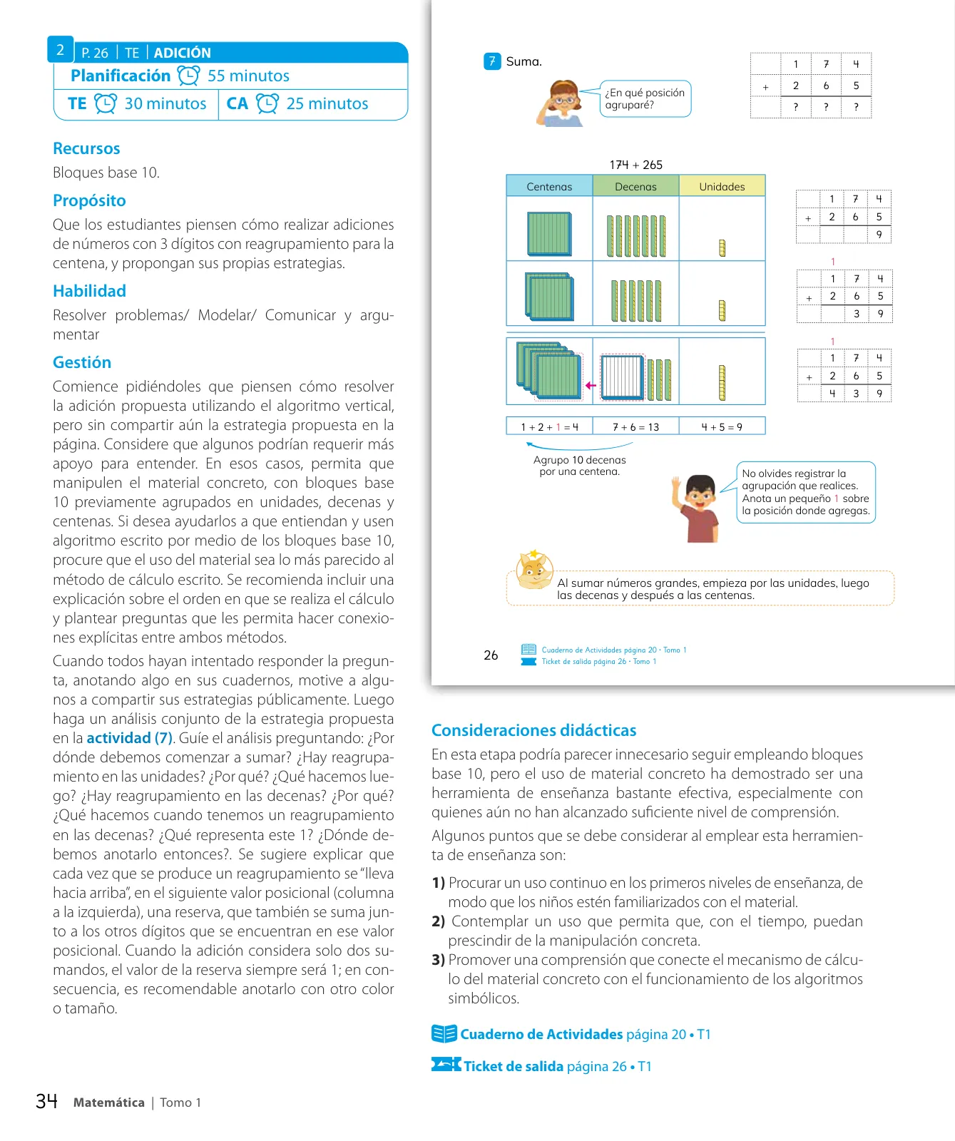Página 36 de Sumo Primero – Tercero Básico | Texto del Estudiante MINEDUC – Descargar PDF · 2024