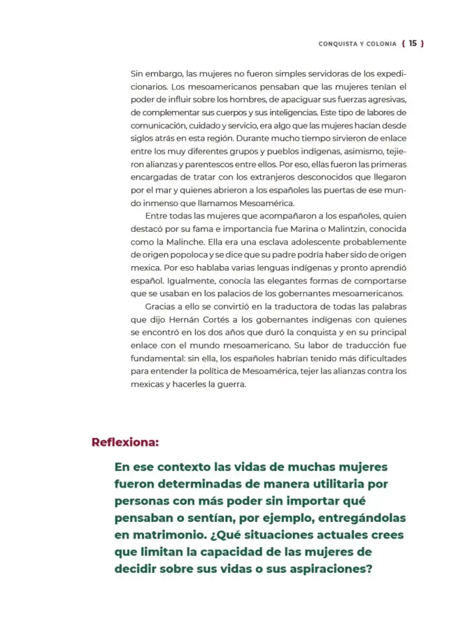 Página 16 de Historia del pueblo mexicano. Multigrado Libro de Educación Telesecundaria Grado 1° Ciclo Escolar 2025 - 2026