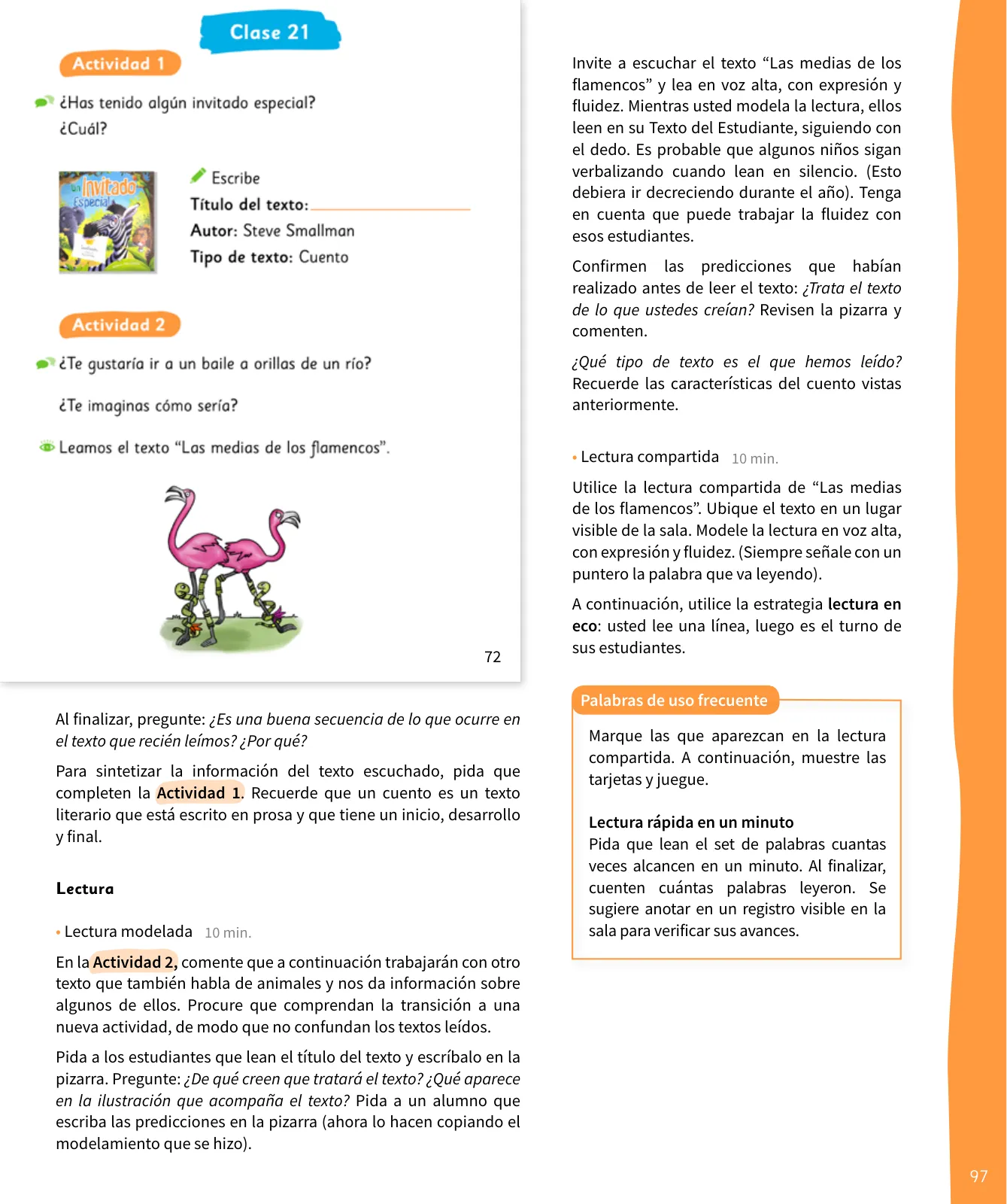 Página 98 de Lenguaje y Comunicación – Segundo Básico – Texto del Estudiante MINEDUC – Descargar PDF · 2024