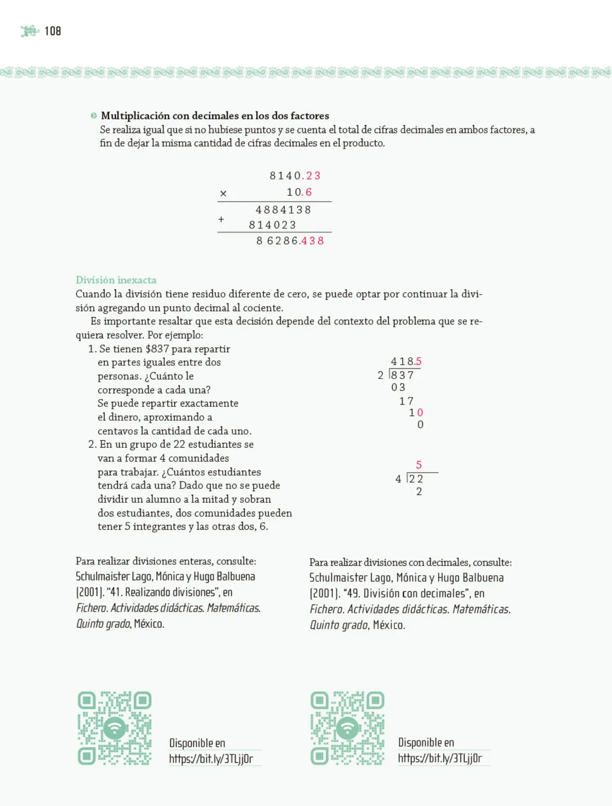 Página 109 de Nuestros saberes: Libro para alumnos, maestros y familia. Libro de Educación Primaria Grado 5° Ciclo Escolar 2025 - 2026