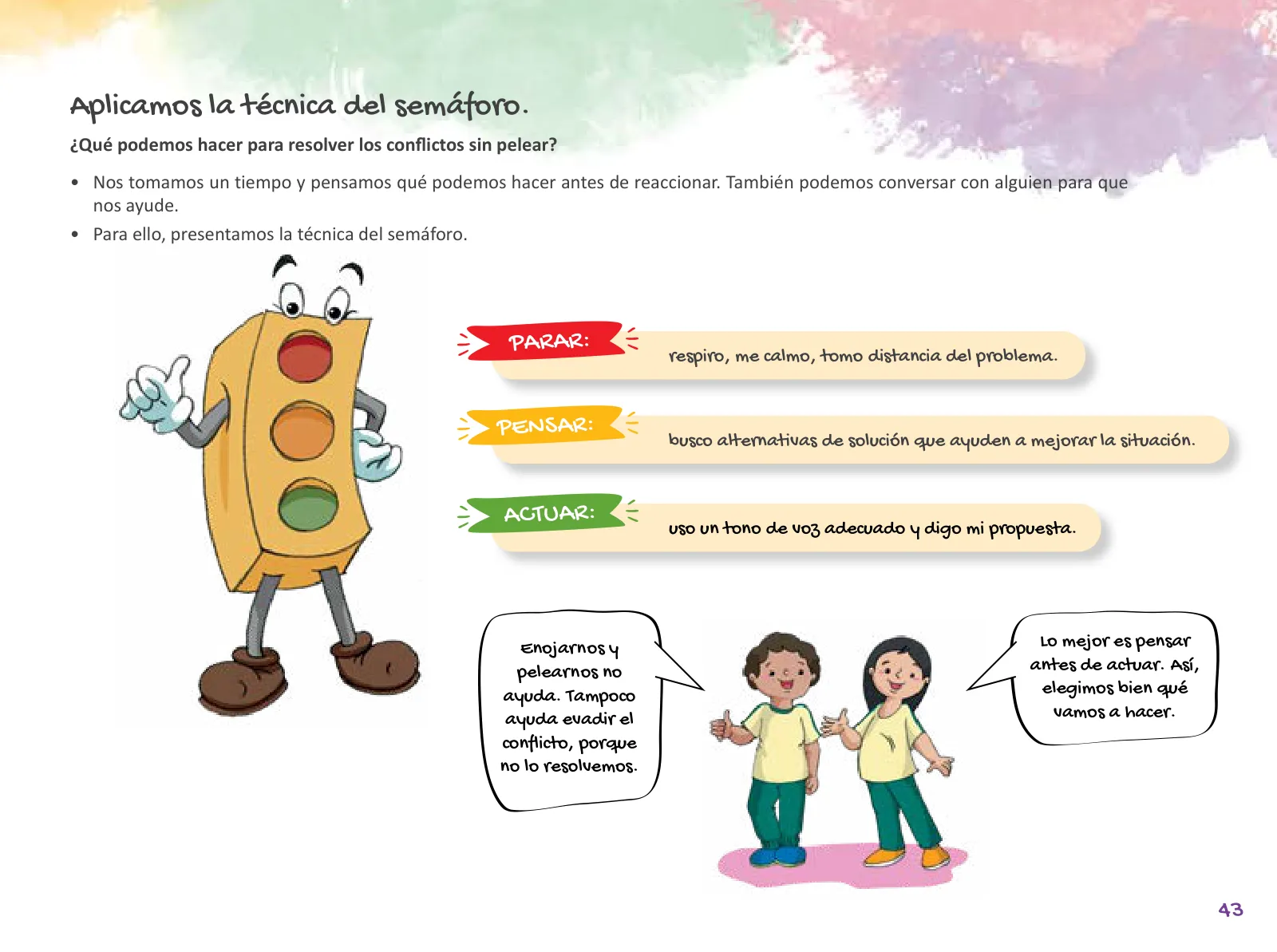 Miniatura página 45 de Cuadernillo de Tutoría 3 : tercer grado de Educación Primaria · 2021