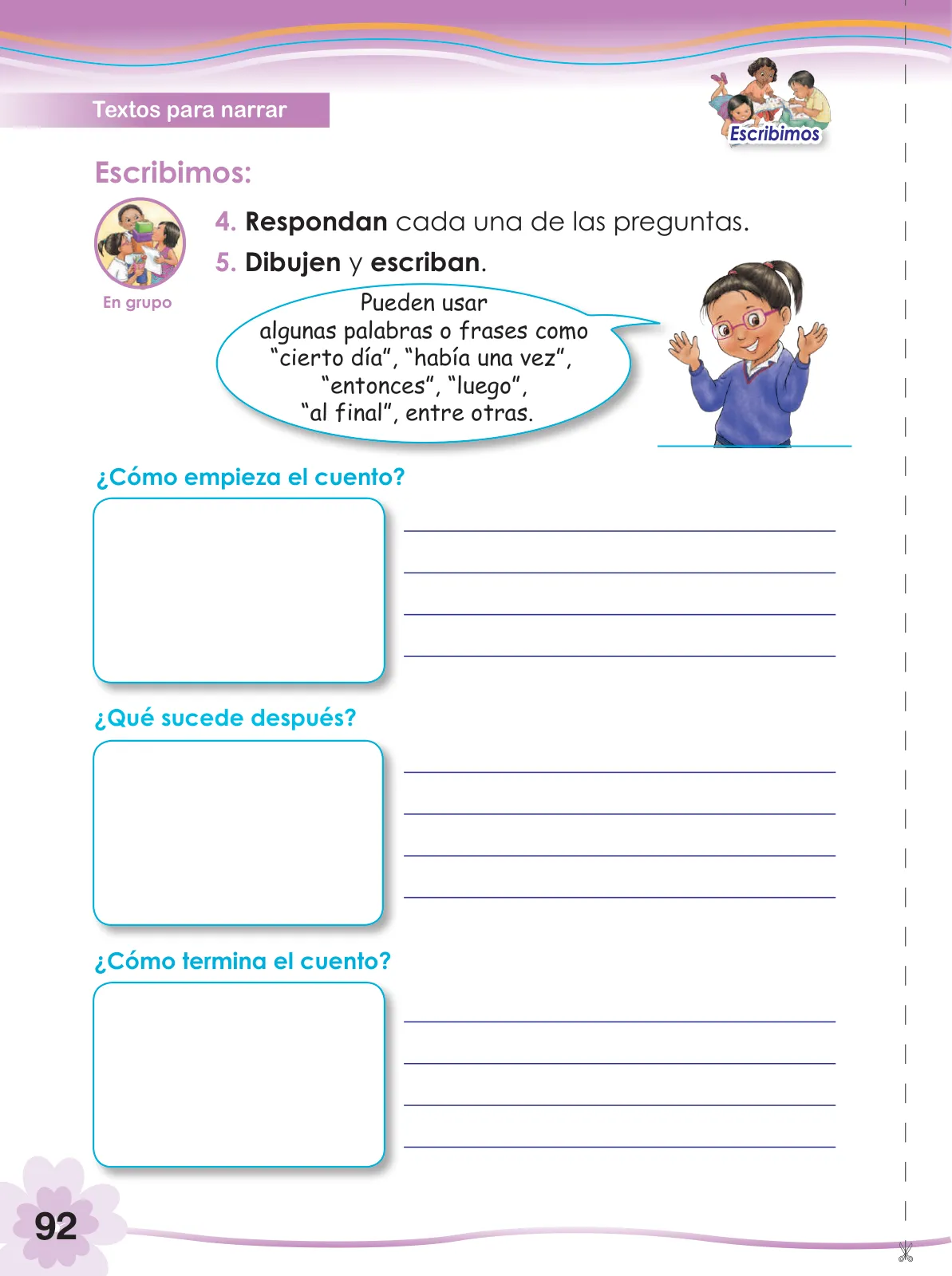 Página 94 de Comunicación 2 : cuaderno de trabajo para segundo grado de Educación Primaria 2019 · 2019