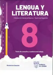 Portada de Lengua Y Literatura · 8 EGB · 2025