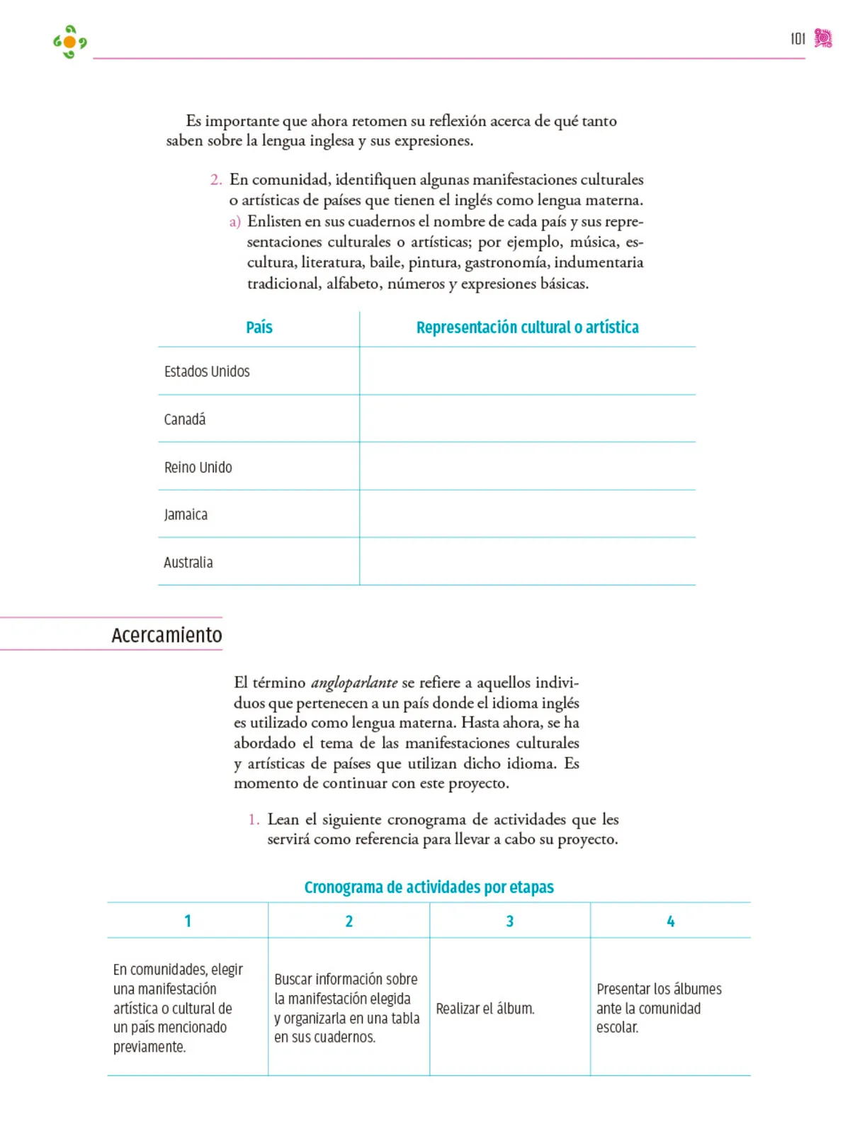 Página 102 de Colección Ximhai. Nuestro libro de proyectos. Libro de Educación Secundaria Grado 1° Ciclo Escolar 2025 - 2026