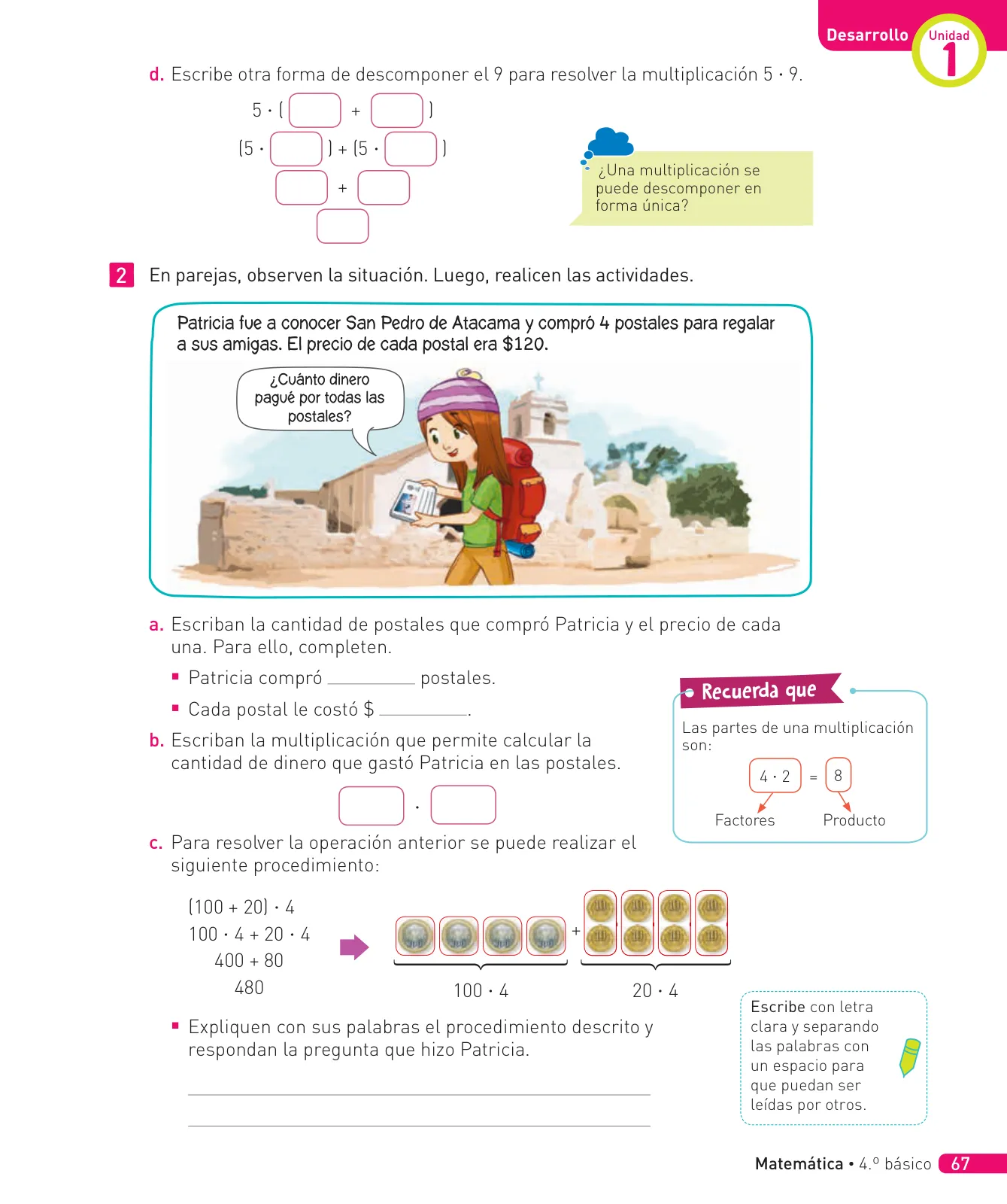Miniatura página 140 de Matemática – Cuarto Básico | Texto del Estudiante MINEDUC – Descargar PDF · 2024