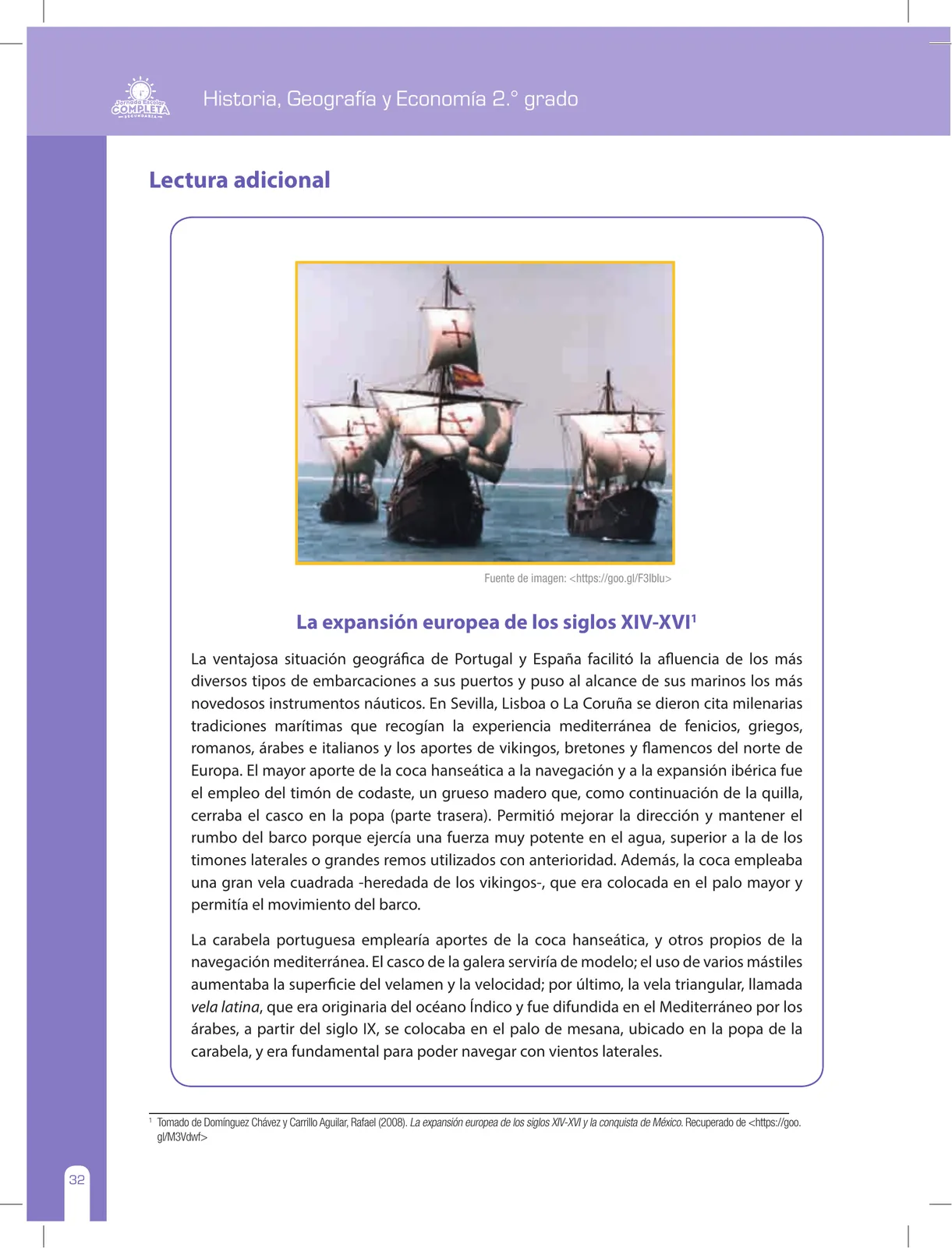 Página 32 de Historia, Geografía y Economía 2 : cuaderno de reforzamiento pedagógico - JEC ﻿ · 2016