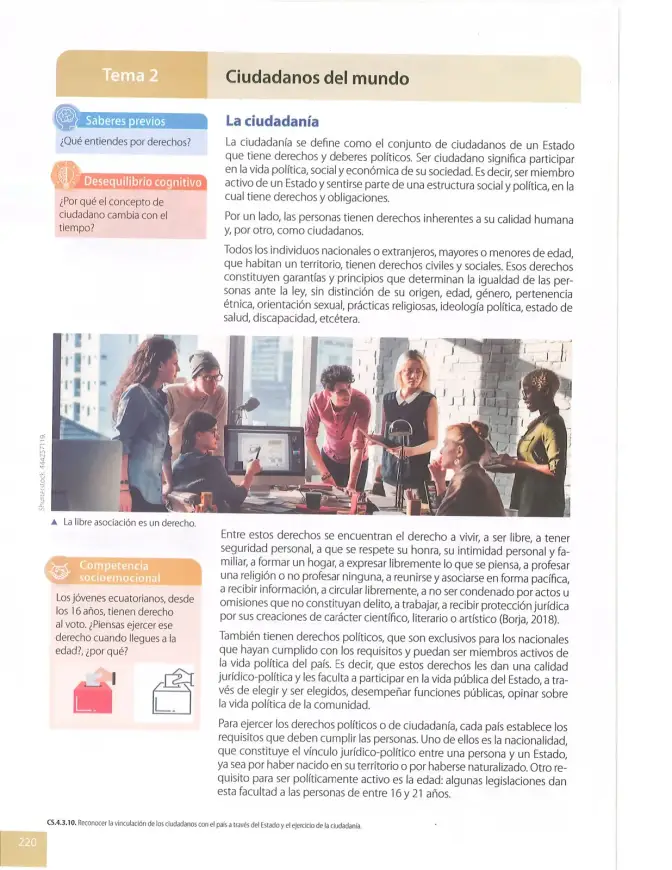 Página 219 de Estudios Sociales 8° · 2025