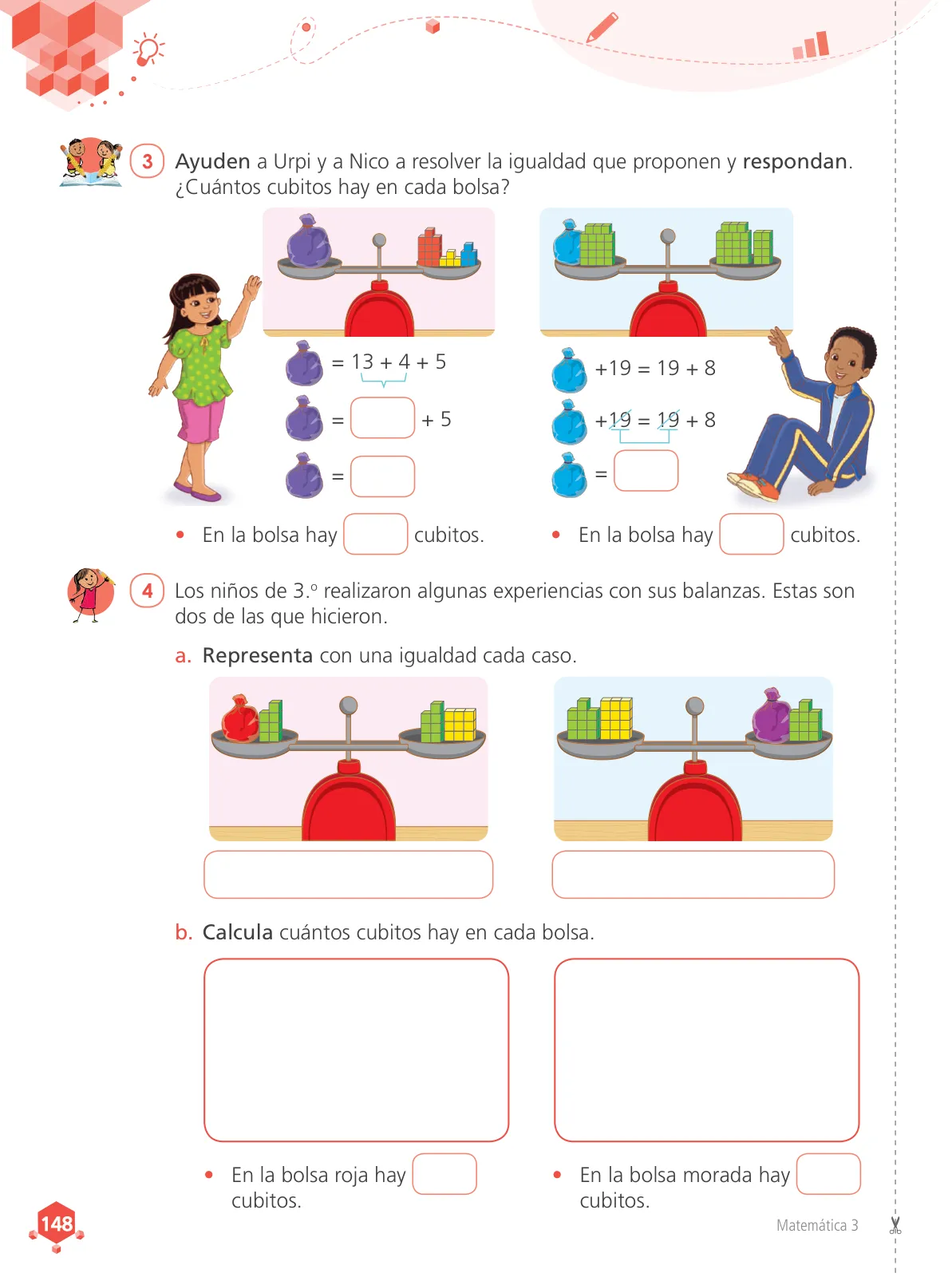 Miniatura página 150 de Matemática 3 : cuaderno de trabajo para tercer grado de Educación Primaria 2019 · 2019