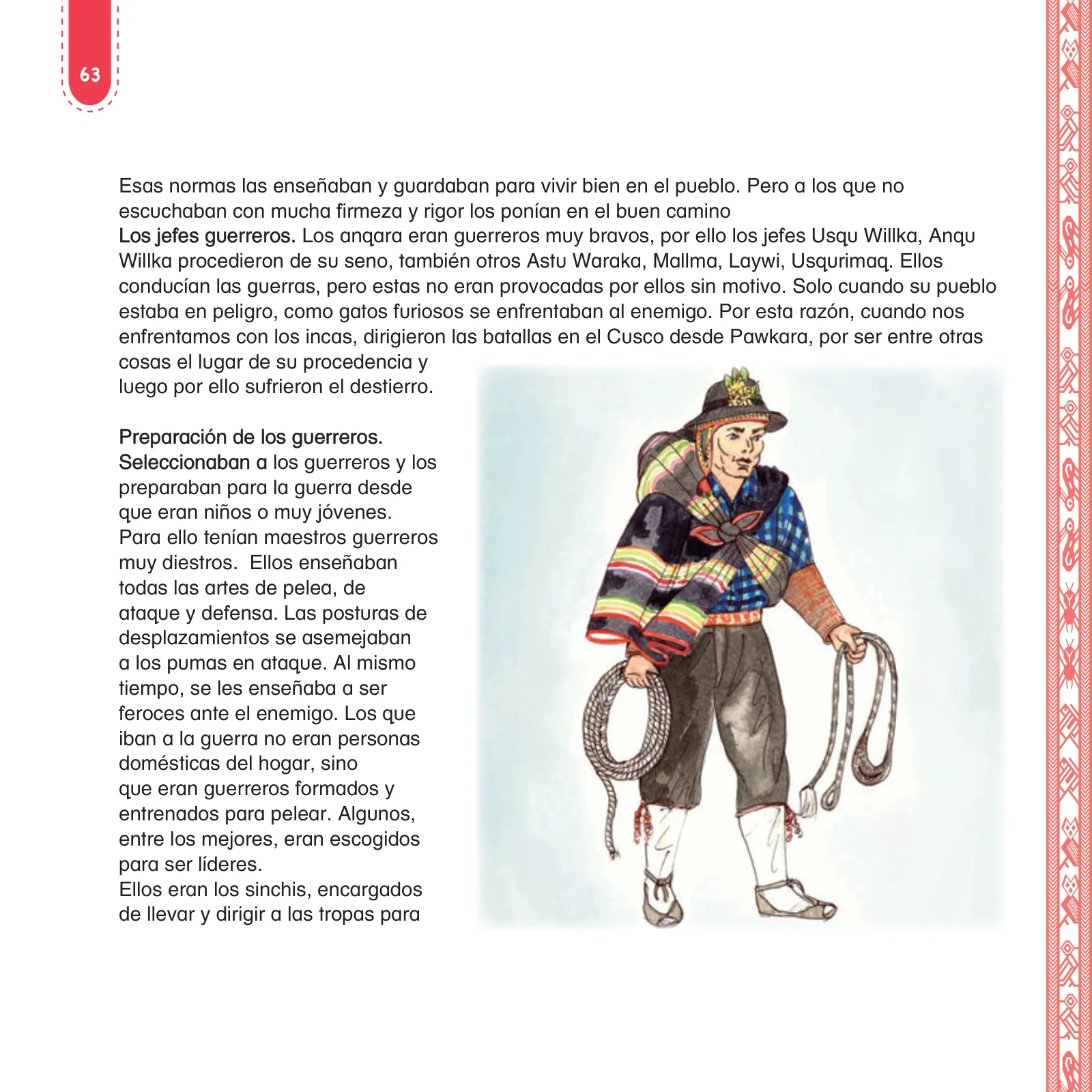 Miniatura página 65 de Anqarakunapa kawsakuyninmanta. Literatura 2 - 4° Primaria - Quechua chanka · 2023