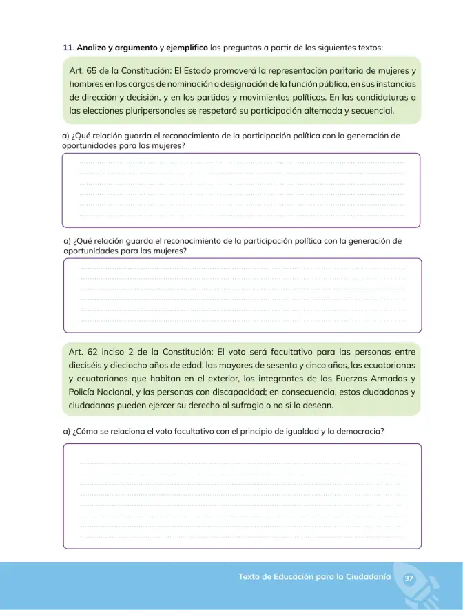 Página 38 de Educacion Ciudadania 2° · Bgu 2 Educacion Ciudadania 2024 · 2024
