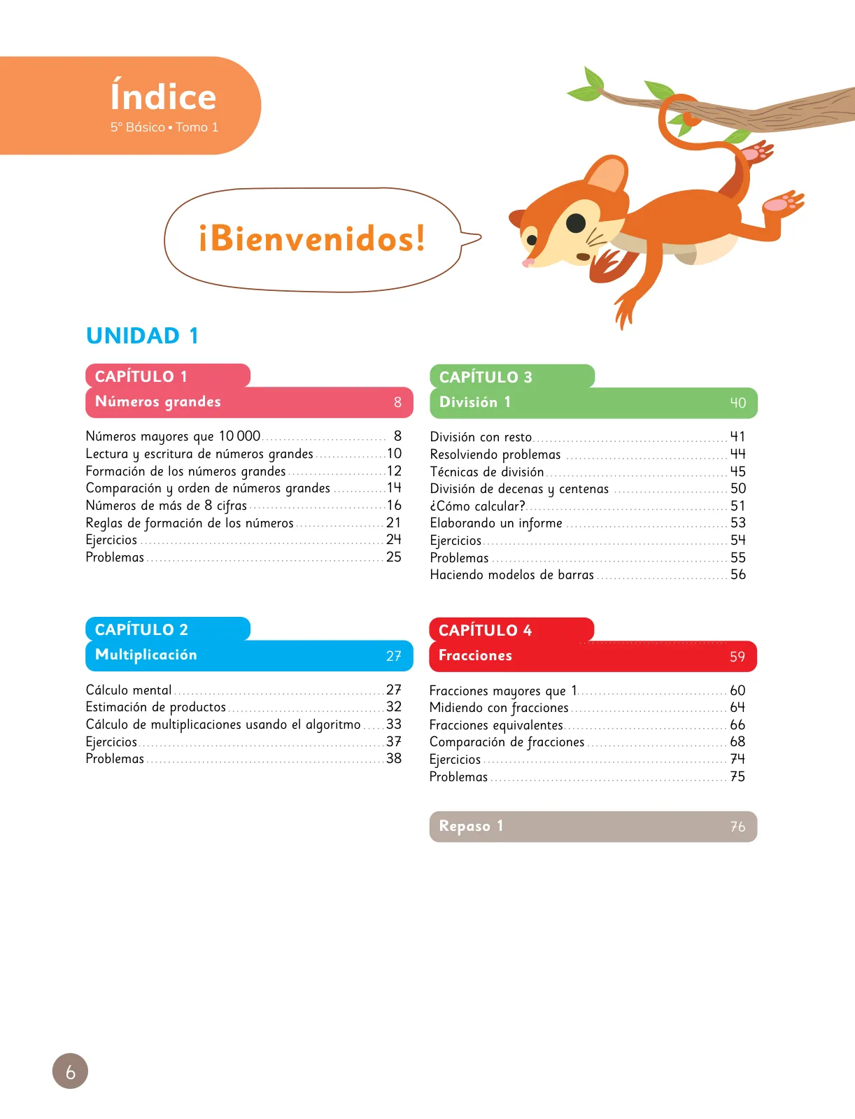 Miniatura página 7 de Sumo Primero – Quinto Básico | Texto del Estudiante MINEDUC – Descargar PDF · 2024