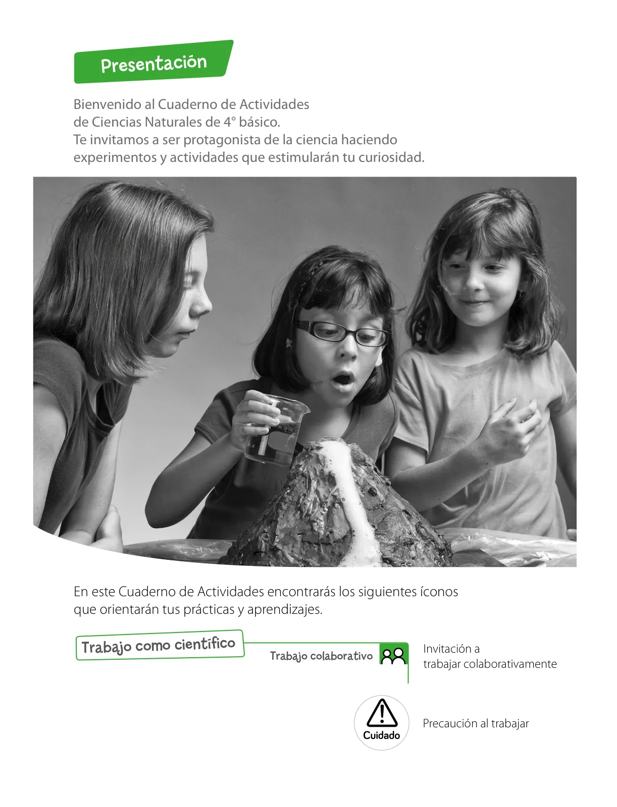 Página 5 de Ciencias Naturales – Cuarto Básico | Texto del Estudiante MINEDUC – Descargar PDF · 2024