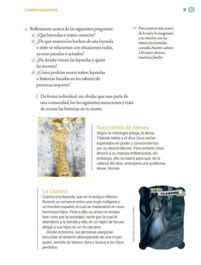 Página 94 de Proyectos Comunitarios. Libro de Educación Primaria Grado 5° Ciclo Escolar 2025 - 2026