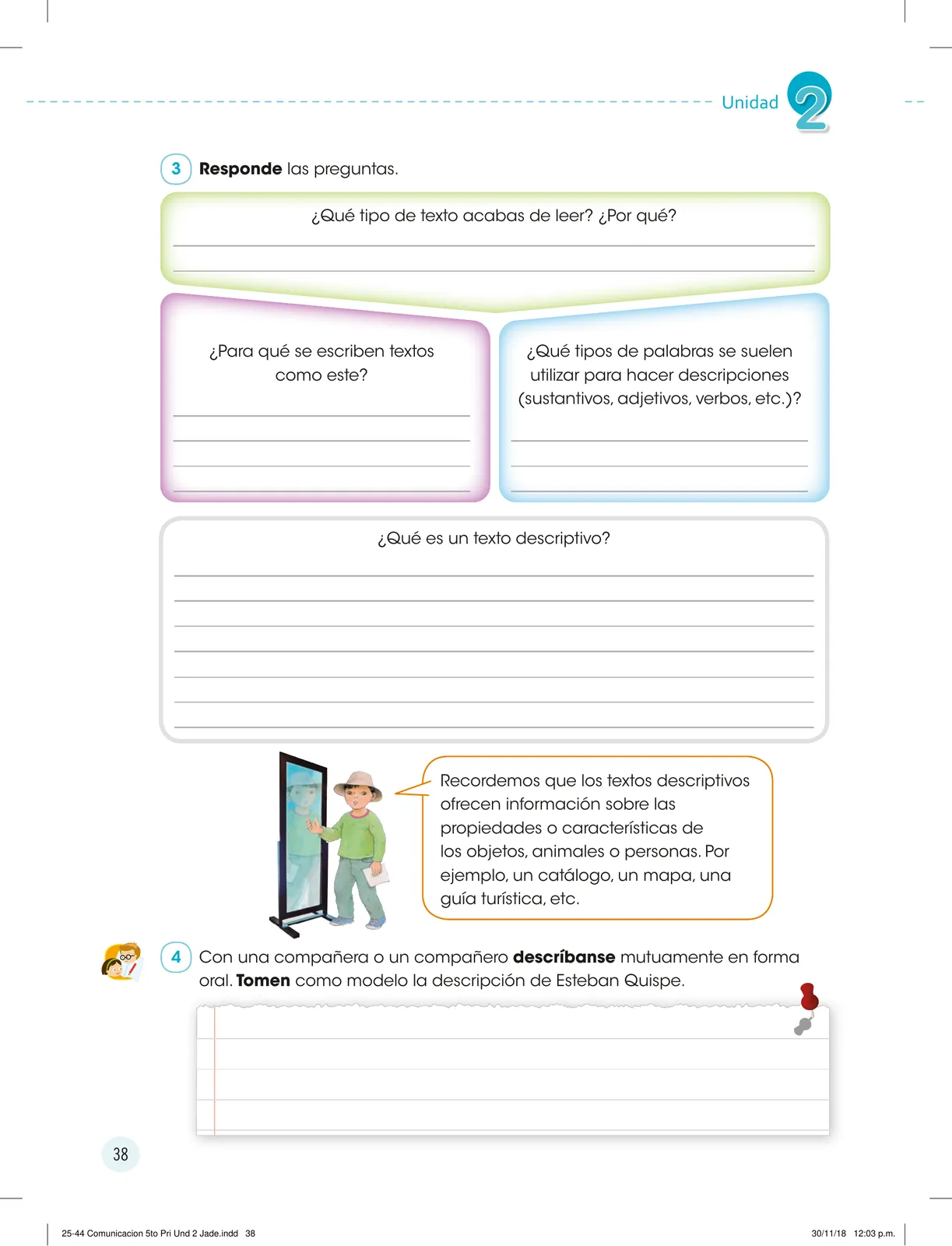 Página 40 de Comunicación : cuadernillo de trabajo 5 · 2018