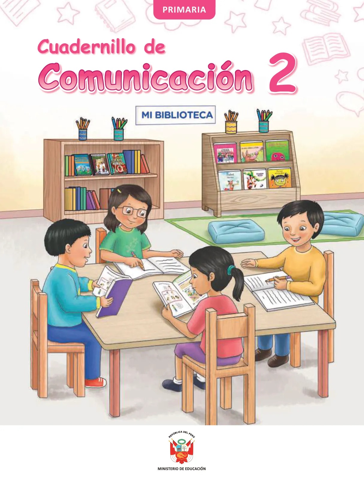 Portada de Cuadernillo de Comunicación 2. Segundo grado de Primaria · 2024