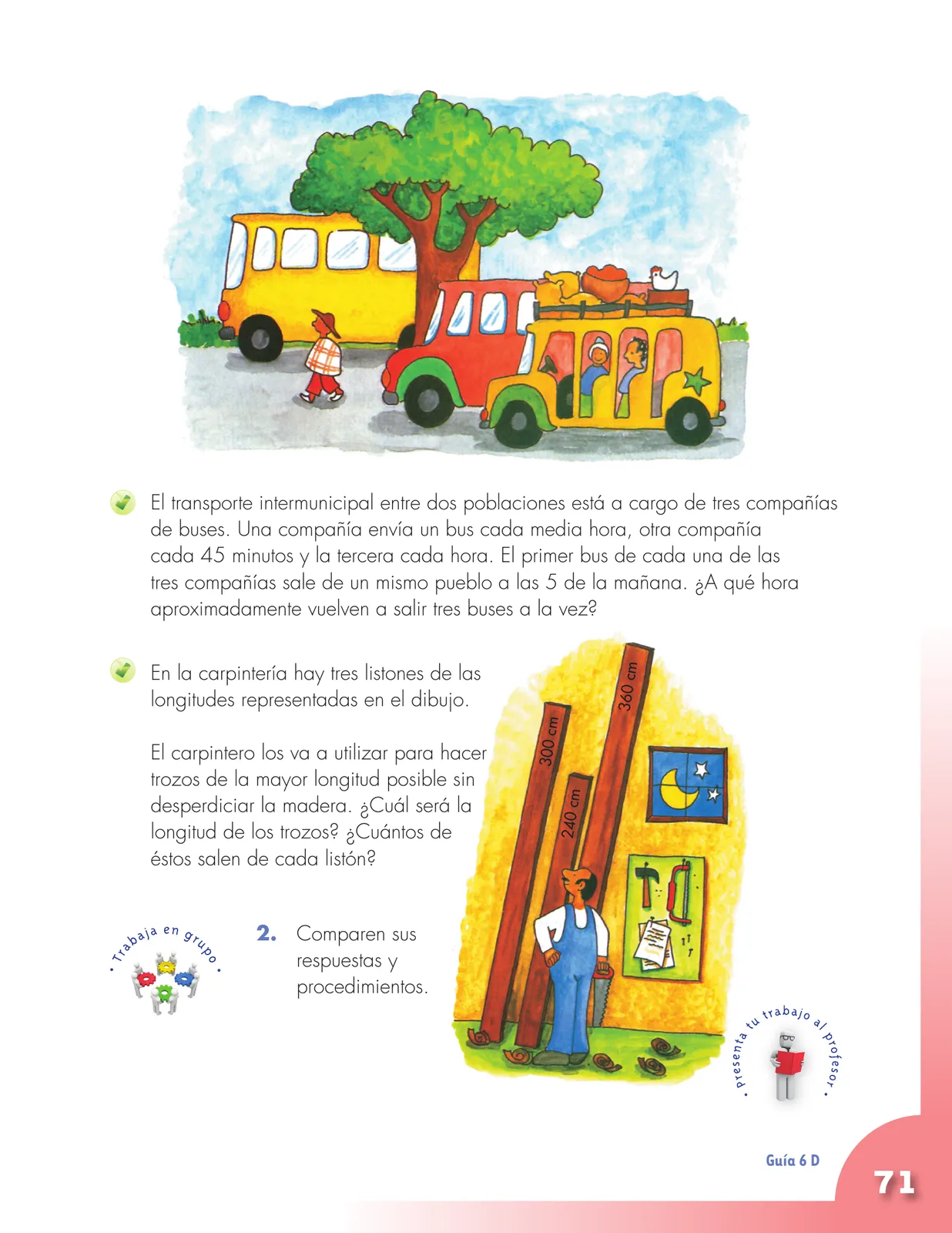 Miniatura página 71 de Matematica 4° · Cartilla 01