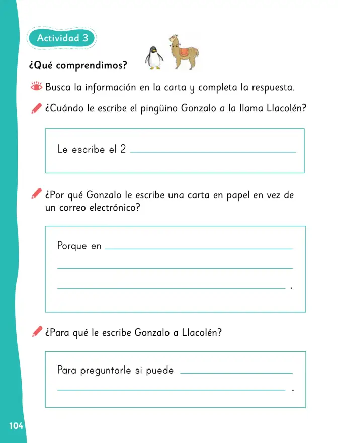 Página 107 de Lenguaje y Comunicación – Primero Básico | Texto del Estudiante MINEDUC – Descargar PDF · 2024