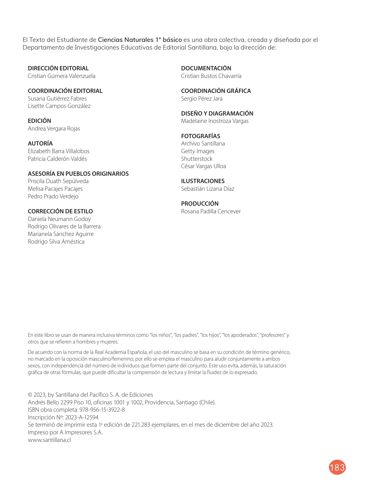 Página 185 de Ciencias Naturales – Primero Básico | Texto del Estudiante (MINEDUC) – Descargar PDF · 2024