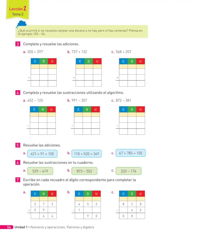 Página 127 de Matemática – Cuarto Básico | Texto del Estudiante MINEDUC – Descargar PDF · 2024