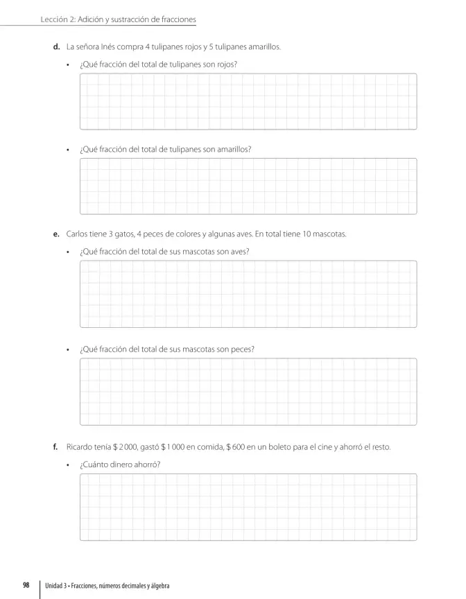 Página 100 de Matemática – Quinto Básico | Texto del Estudiante MINEDUC – Descargar PDF · 2024