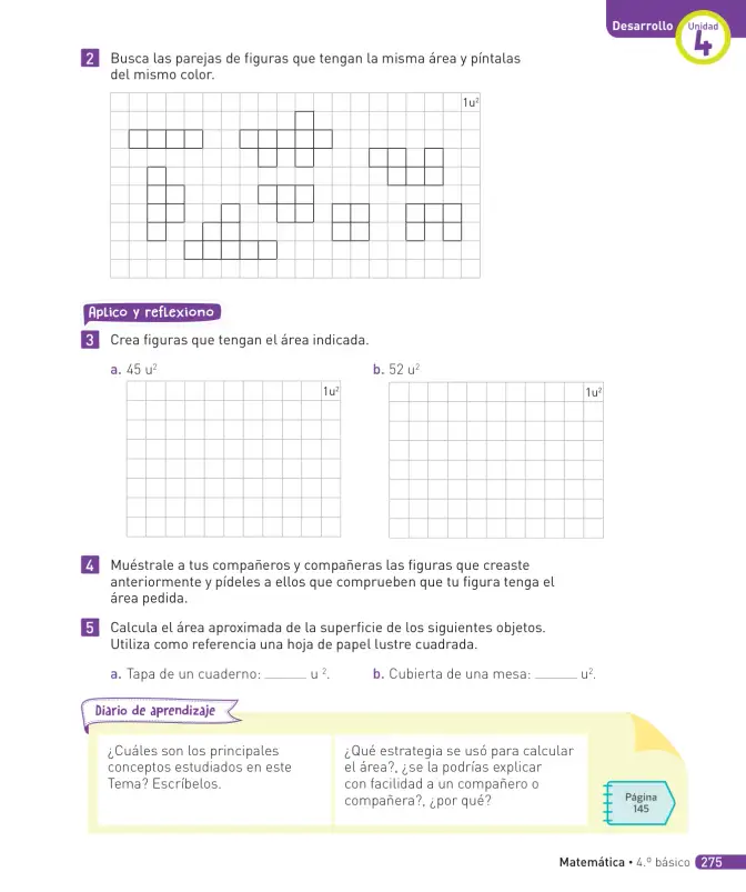 Página 174 de Matemática – Cuarto Básico | Texto del Estudiante MINEDUC – Descargar PDF · 2024