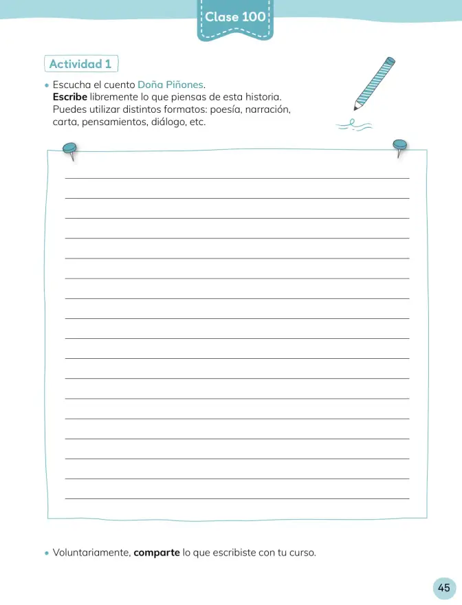 Página 46 de Lenguaje y Comunicación – Cuarto Básico | Texto del Estudiante MINEDUC – Descargar PDF · 2024