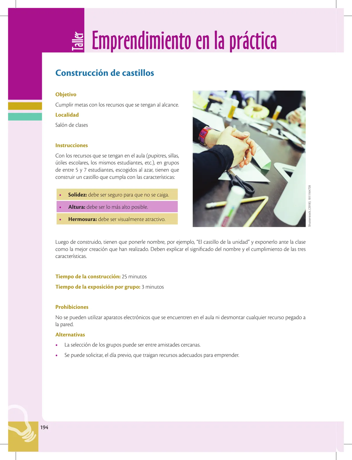 Página 194 de Emprendimiento Y Gestion · 1ro BGU · 2019