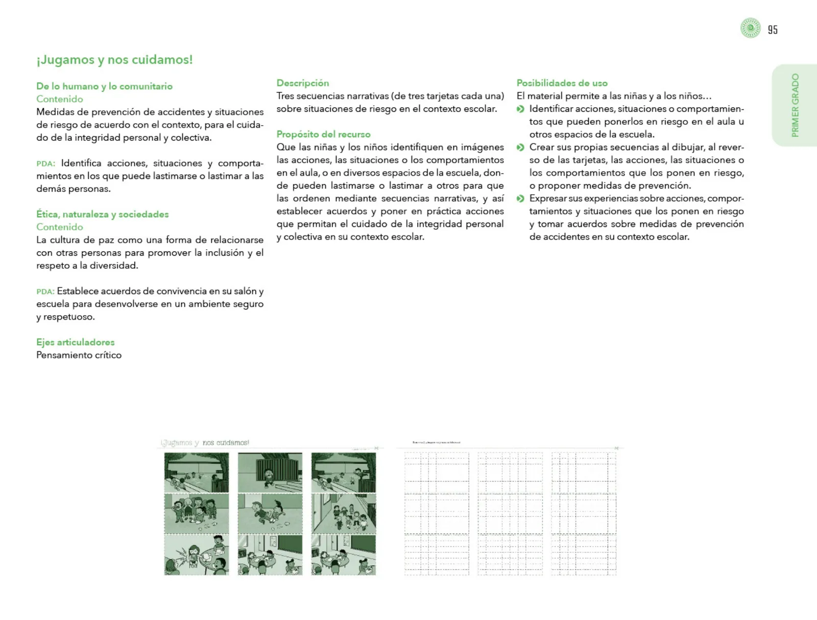 Página 96 de Posibilidades de trabajo para la acción transformadora y el codiseño. Ficheros. Fase 2 Libro de Educación Preescolar Grado 1°, 2°, 3° Ciclo Escolar 2025 - 2026