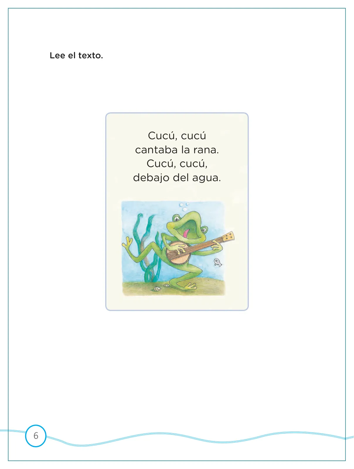 Página 6 de Kit de evaluación Entrada 1 Demostrando lo que aprendimos : Comunicación, primer trimestre, ﻿Segundo grado - Primaria · 2019