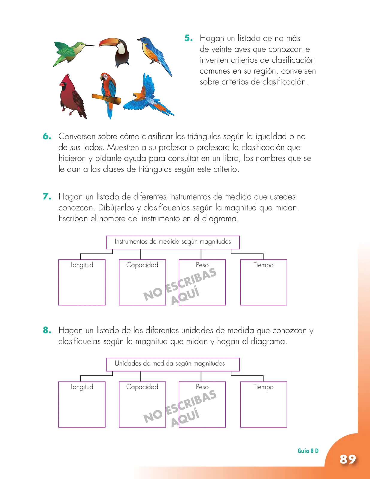 Página 89 de Matematica 3° · Cartilla 01