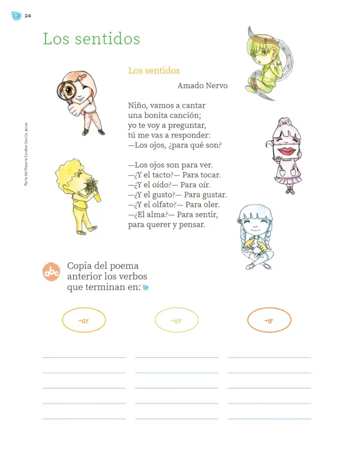 Página 25 de Múltiples lenguajes. Trazos y palabras. Libro de Educación Primaria Grado 2° Ciclo Escolar 2025 - 2026