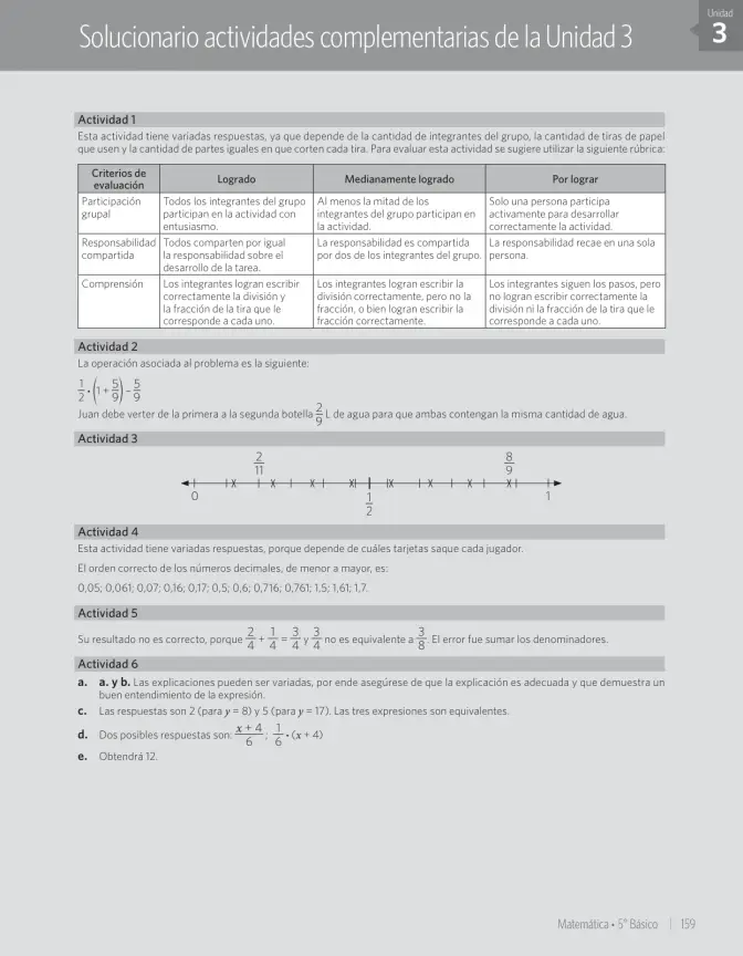 Página 71 de Matemática – Quinto Básico | Texto del Estudiante MINEDUC – Descargar PDF · 2024