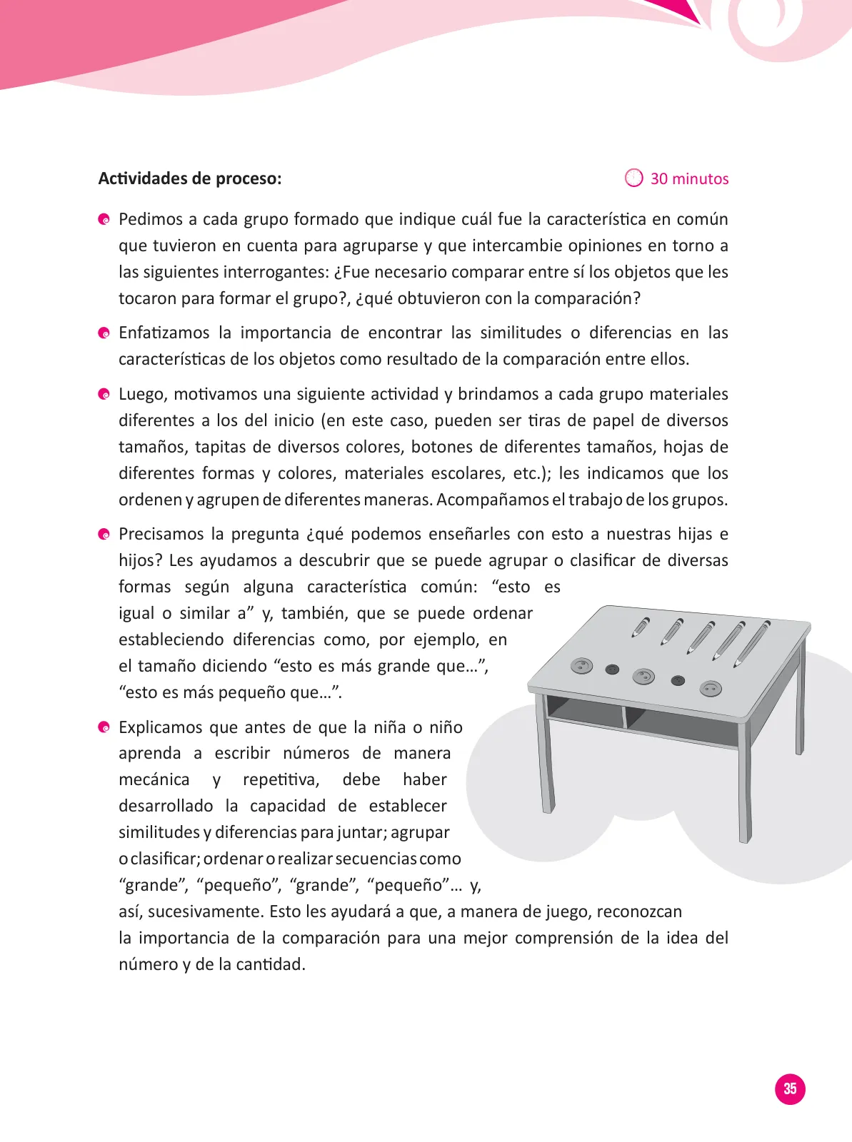 Página 37 de Guía para el trabajo docente con las familias del ciclo III de Primaria · 2016