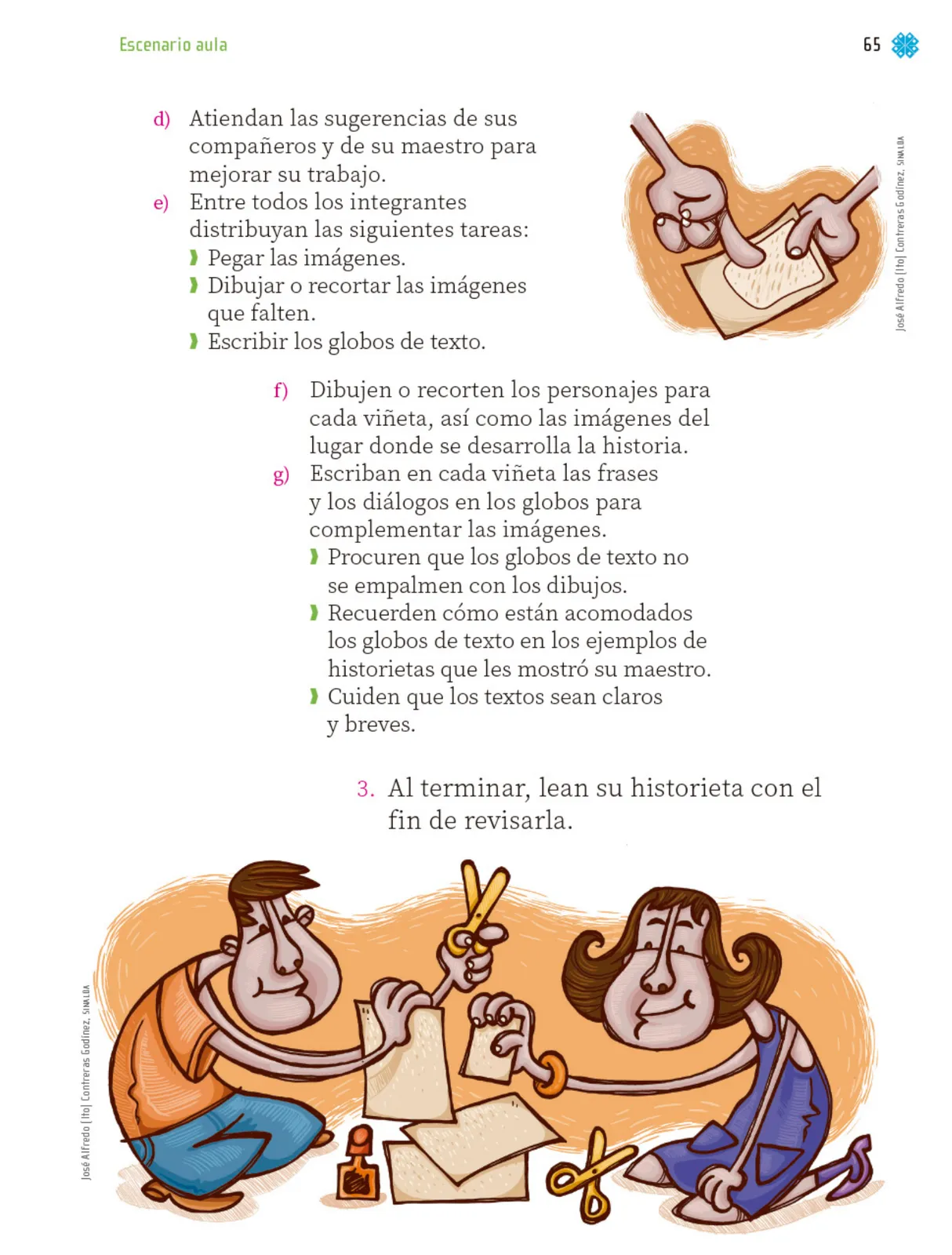 Miniatura página 66 de Proyectos de Aula.   Libro de Educación Primaria Grado 1°  Ciclo Escolar 2025 - 2026