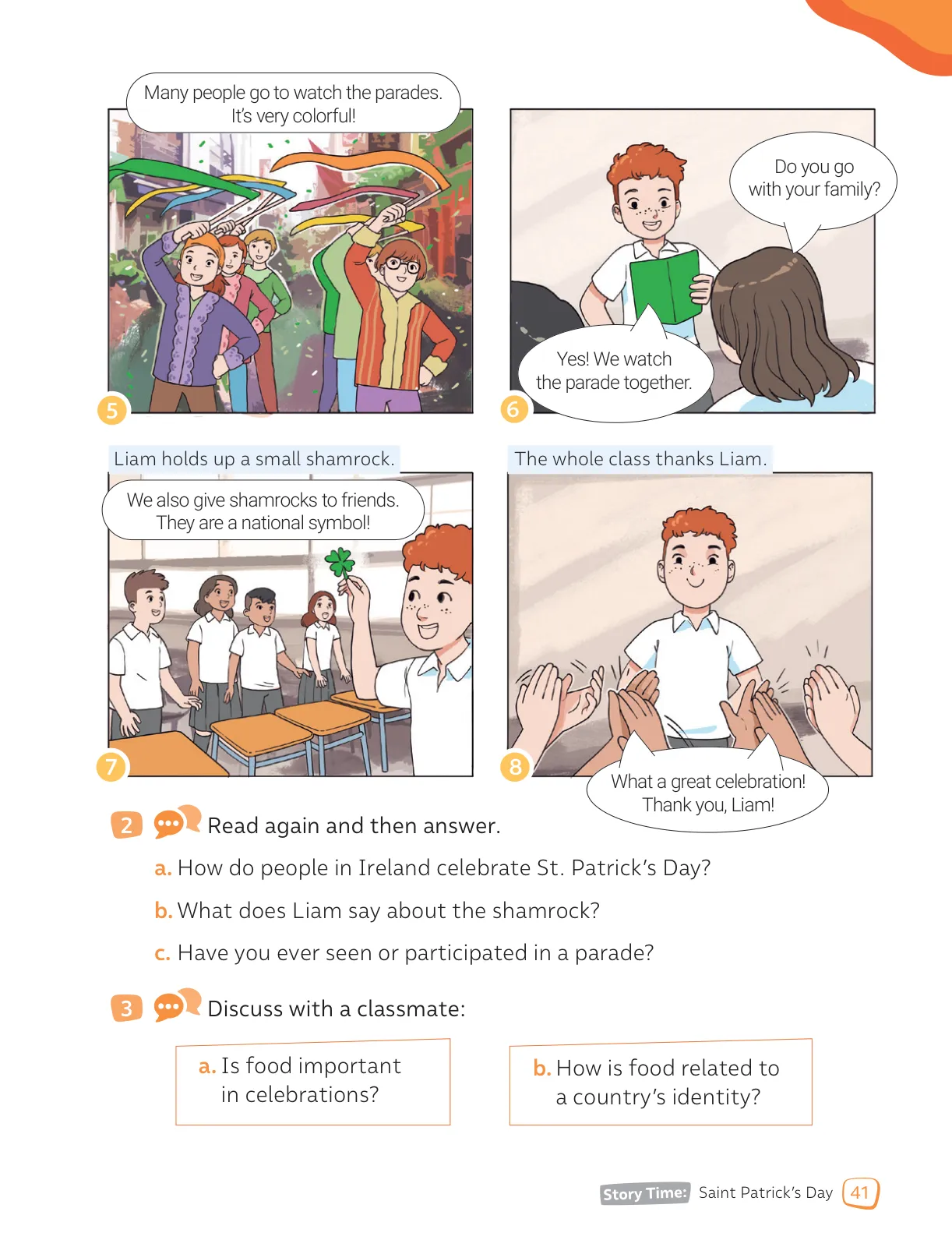 Página 43 de Inglés – Cuarto Básico | Texto del Estudiante MINEDUC – Descargar PDF · 2024
