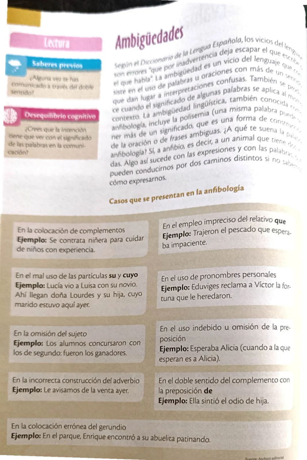 Miniatura página 35 de Lengua y Literatura 1 BGU · 2024