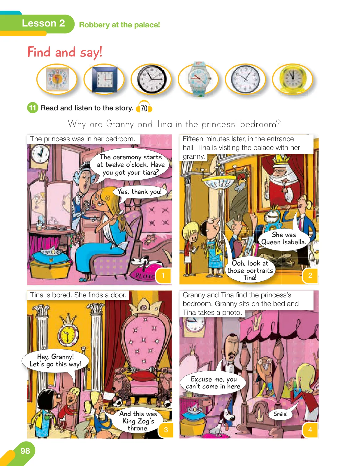 Página 100 de Inglés – Quinto Básico | Texto del Estudiante MINEDUC – Descargar PDF · 2024