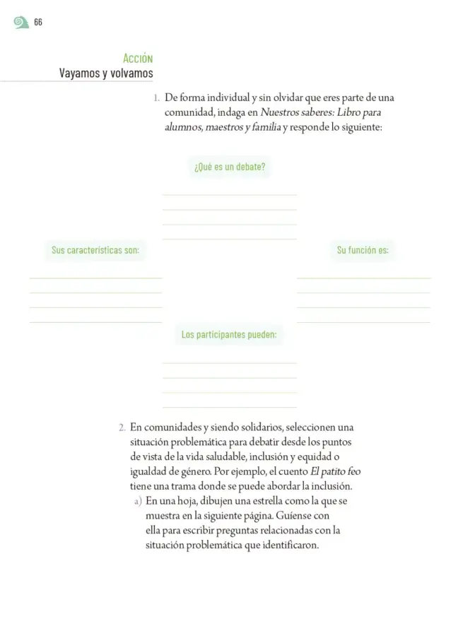 Página 69 de Proyectos de Aula. Libro de Educación Primaria Grado 6° Ciclo Escolar 2025 - 2026