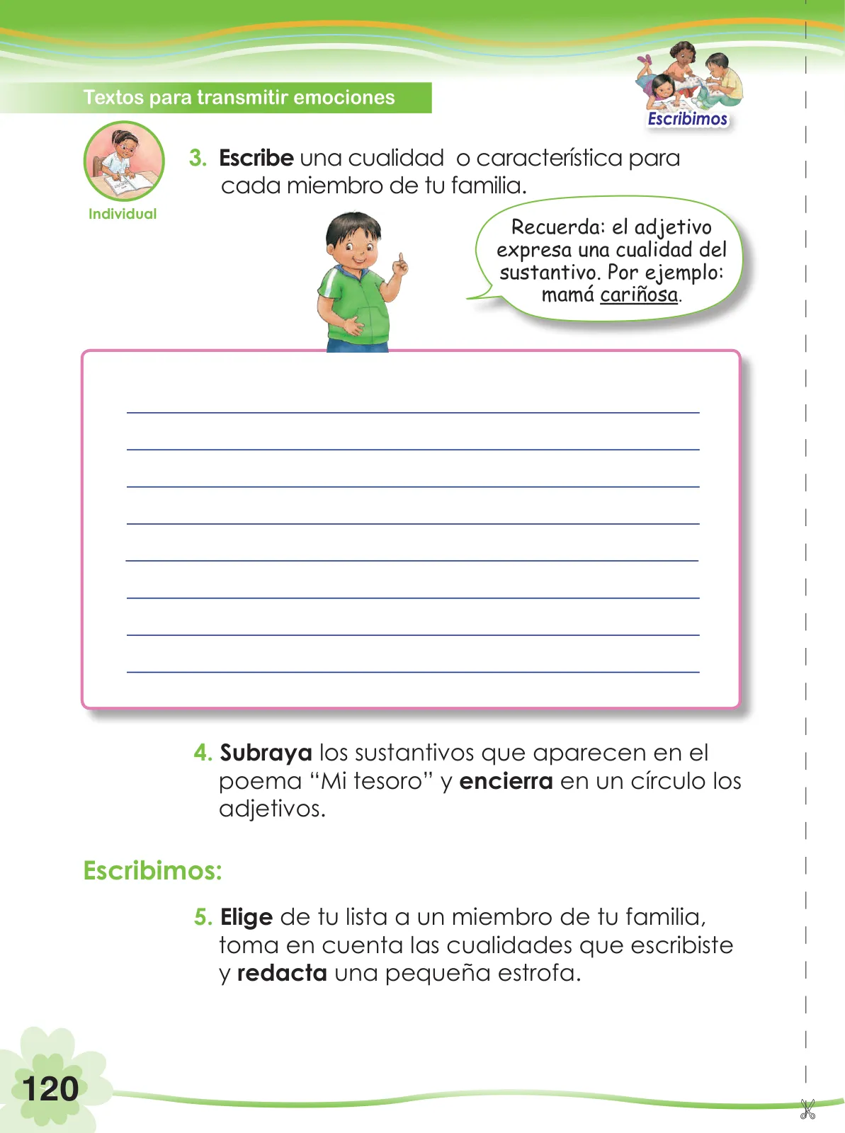 Página 122 de Comunicación 2 : cuaderno de trabajo para segundo grado de Educación Primaria 2019 · 2019