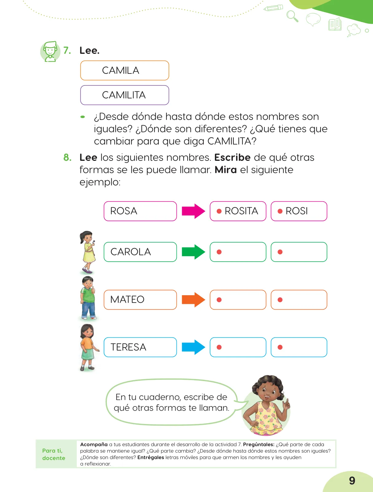 Miniatura página 11 de Cuadernillo de Comunicación 2, segundo grado de Primaria · 2023