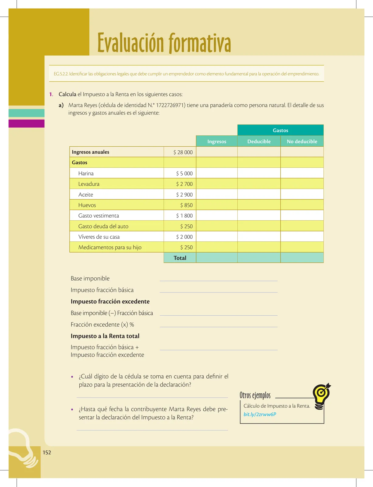Página 152 de Emprendimiento Y Gestion · 1ro BGU · 2019