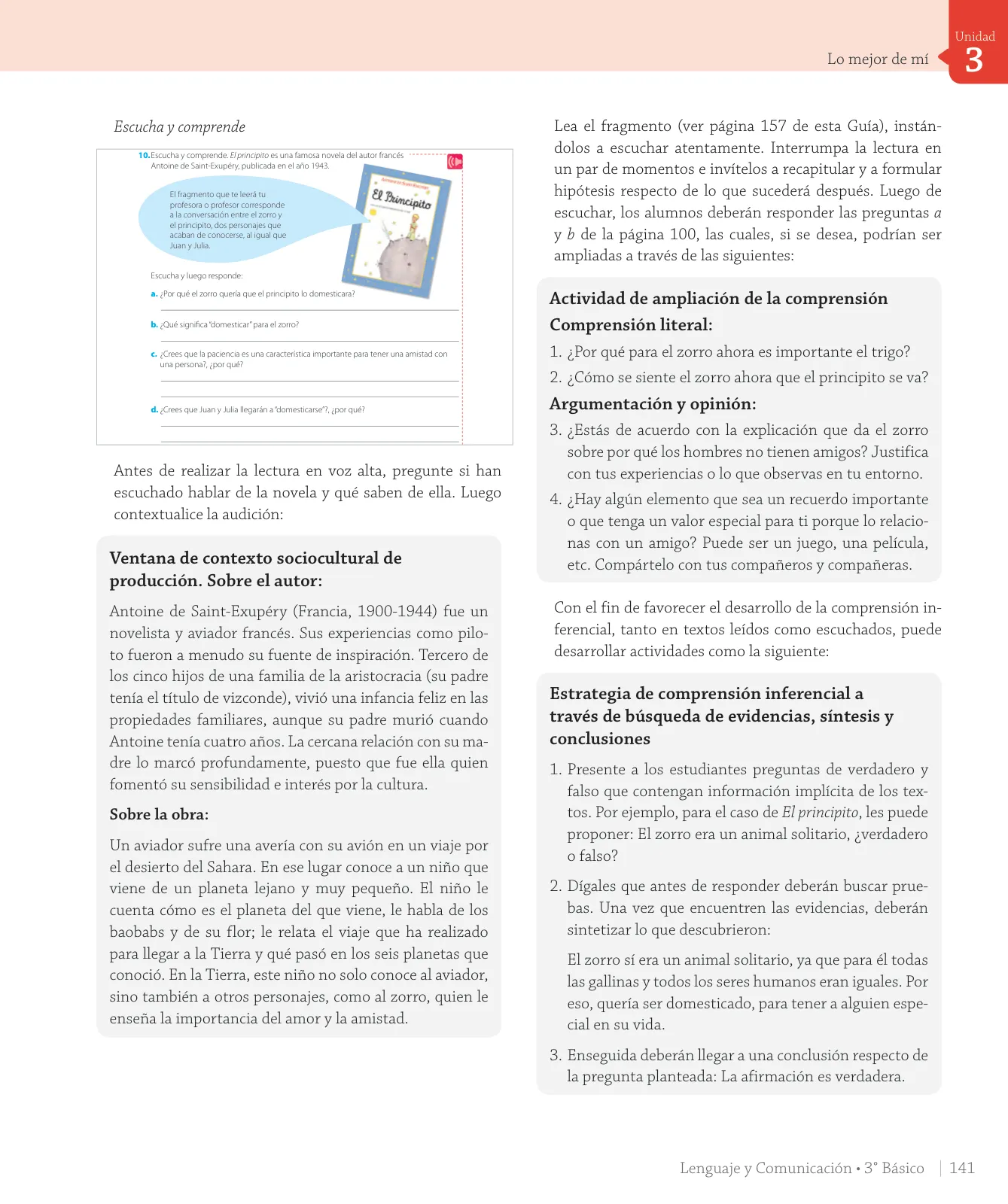 Página 221 de Lenguaje y Comunicación – Tercero Básico | Texto del Estudiante MINEDUC – Descargar PDF · 2024